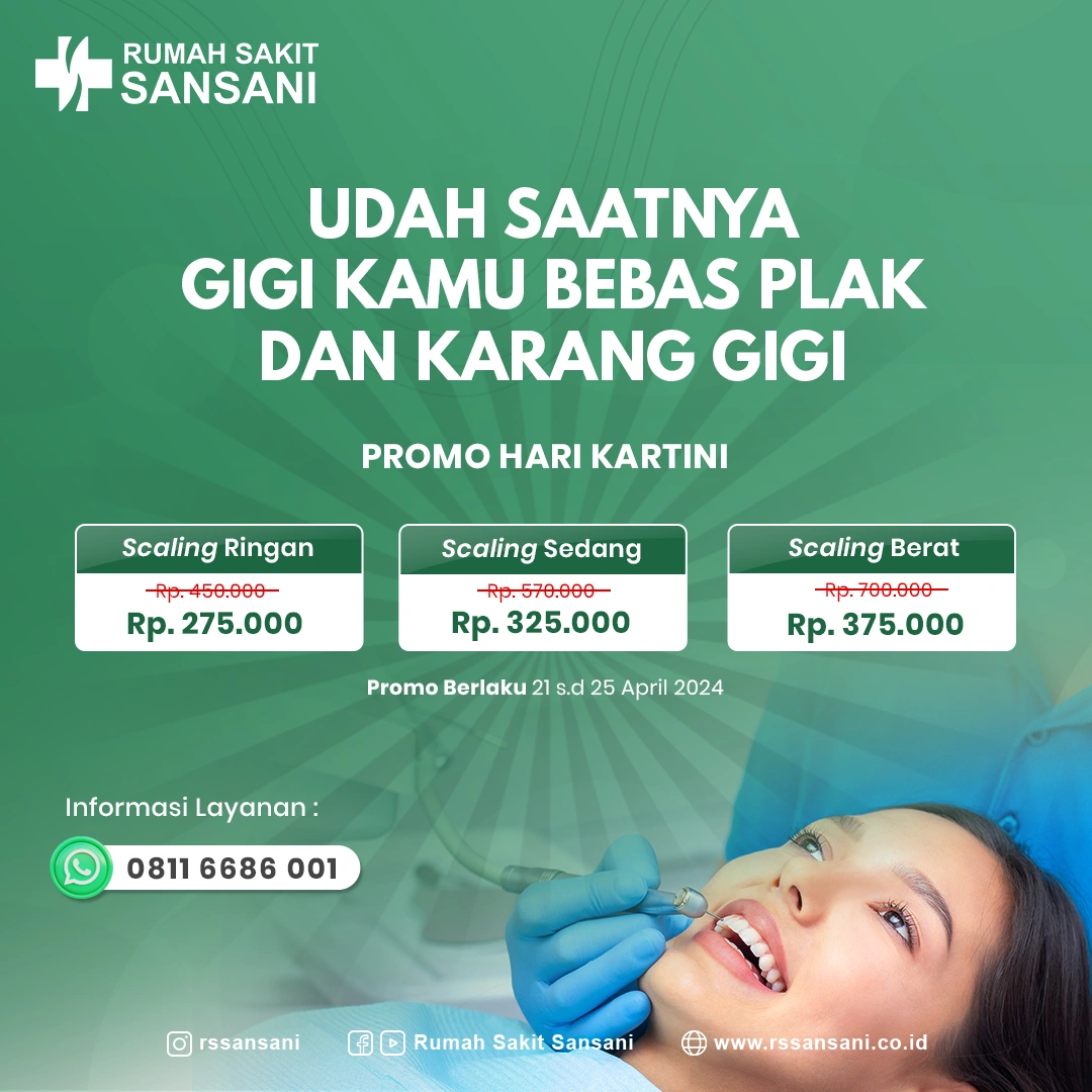 Promo Scaling Gigi di RS Sansani