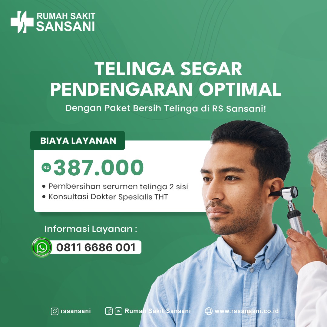 Telinga Segar Pendengaran Optimal